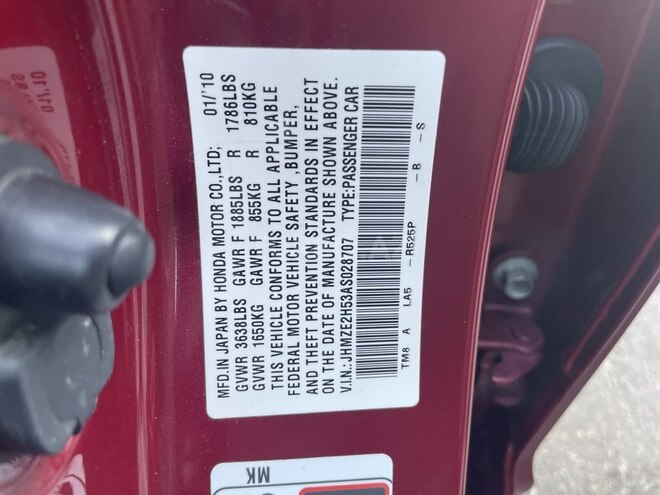 Honda Insight 2010, 112,460 km - 1.3 l - Bakı