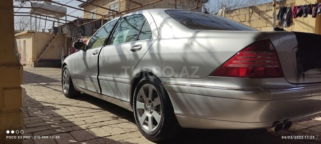 Mercedes S 320 2002, 310,000 km - 3.2 l - Salyan