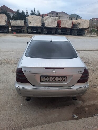 Mercedes E 270 2002, 100,000 km - 2.7 l - Bakı