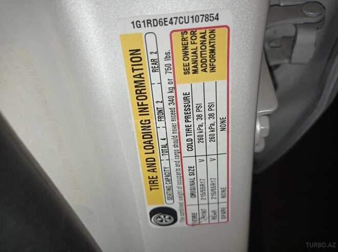 Chevrolet Volt 2011, 250,000 km - 1.4 l - Bakı