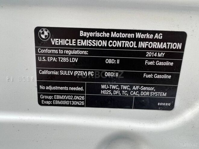 BMW 328 2014, 126,000 km - 2.0 l - Bakı