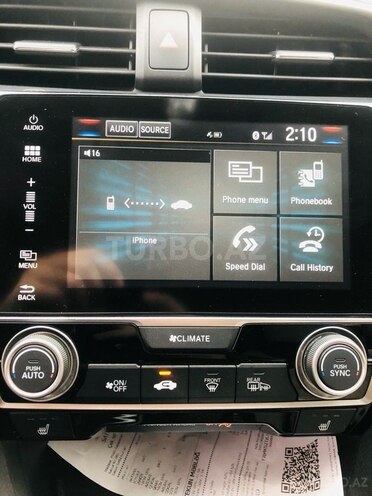 Honda Civic 2016, 165,000 km - 1.5 l - Bakı