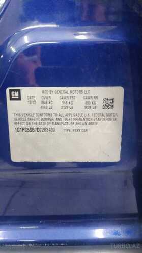Chevrolet Cruze 2013, 154,600 km - 1.4 l - Bakı