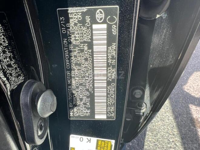 Toyota Prius 2013, 187,000 km - 1.8 l - Bakı