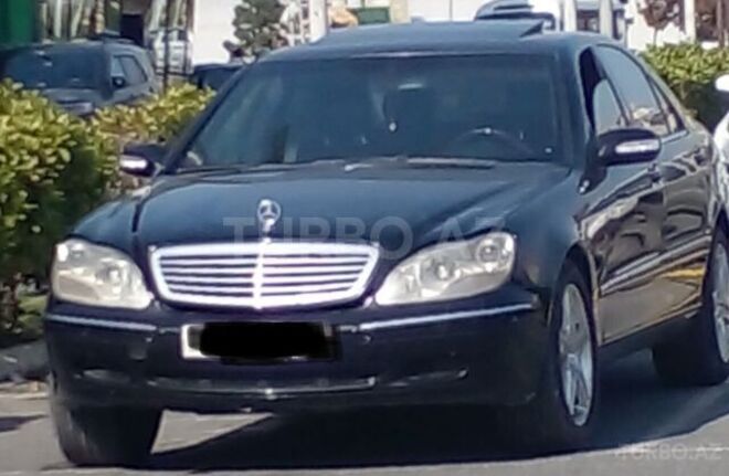 Mercedes S 400 2001, 250,000 km - 4.0 л - Bakı