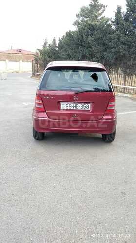 Mercedes A 160 2002, 145,000 km - 1.6 l - Bakı