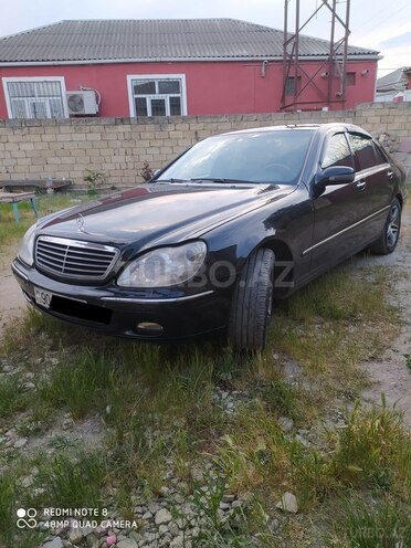 Mercedes S 320 2001, 195,000 km - 3.2 l - Bakı