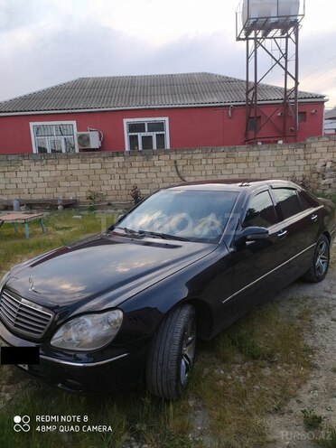 Mercedes S 320 2001, 195,000 km - 3.2 l - Bakı