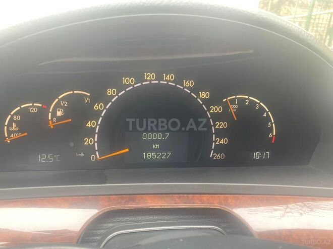 Mercedes S 320 1999, 185,000 km - 3.2 l - Bakı