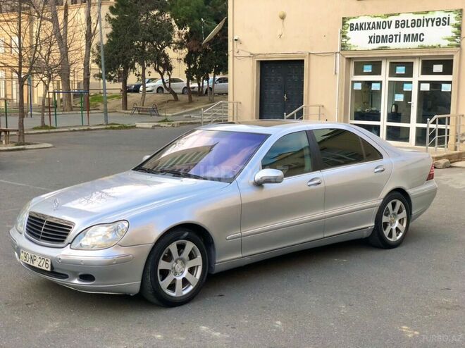 Mercedes S 320 2002, 235,000 km - 3.2 l - Bakı