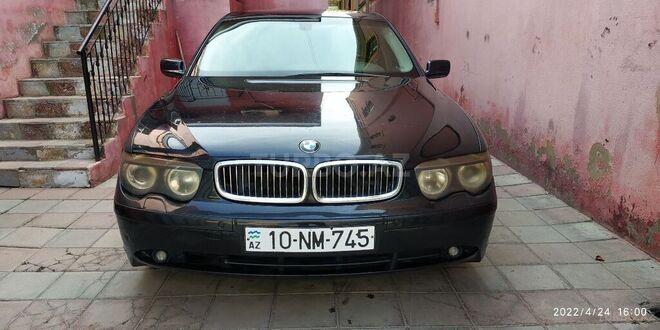 BMW 745 2001, 277,987 km - 4.4 l - Bakı