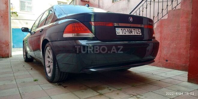 BMW 745 2001, 277,987 km - 4.4 l - Bakı