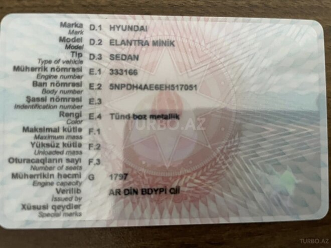 Hyundai Elantra 2014, 110,120 km - 1.8 l - Bakı