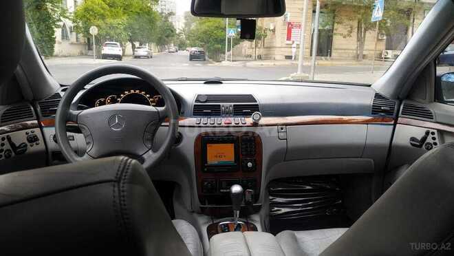 Mercedes S 320 2002, 190,000 km - 3.2 l - Bakı