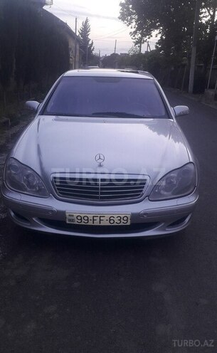 Mercedes S 320 2002, 380,000 km - 3.2 л - Bakı