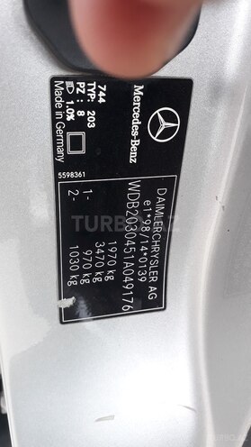Mercedes C 200 2000, 291,000 km - 2.0 l - Göygöl