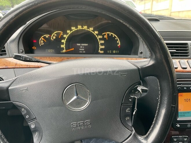 Mercedes S 320 1999, 451,000 km - 3.2 l - Bakı