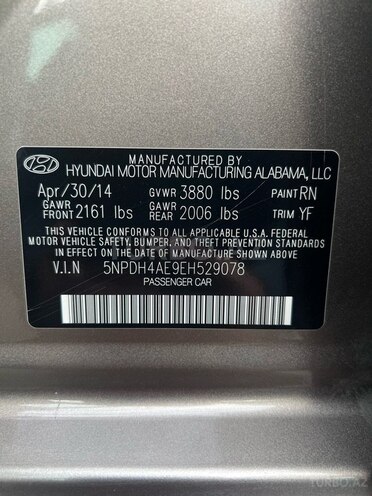 Hyundai Elantra 2014, 110,000 km - 1.8 л - Bakı