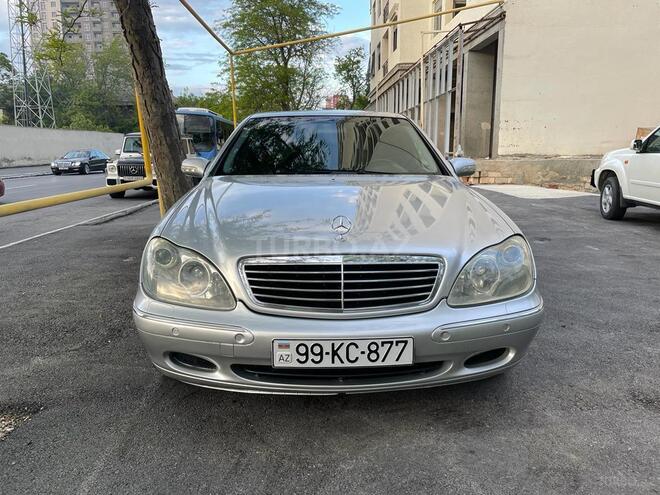 Mercedes S 320 2002, 417,000 km - 3.2 l - Bakı