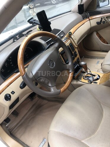Mercedes S 320 2002, 387,000 km - 3.2 l - Bakı