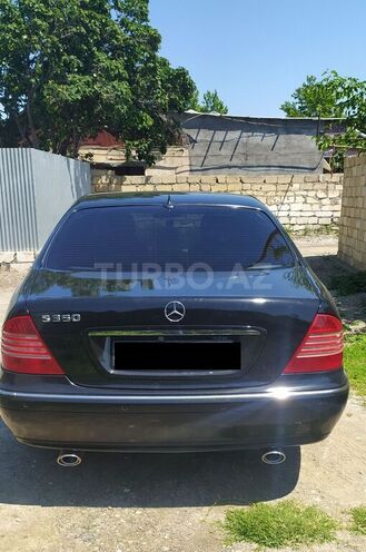 Mercedes S 350 2002, 268,000 km - 3.7 l - Mingəçevir