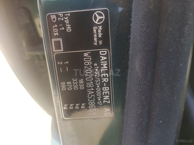Mercedes C 180 1997, 315,000 km - 1.8 л - Bakı