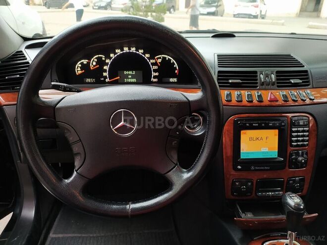 Mercedes S 320 2002, 318,985 km - 3.2 l - Gəncə