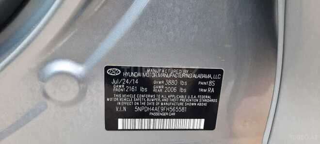 Hyundai Elantra 2014, 74,000 km - 1.8 l - Bakı
