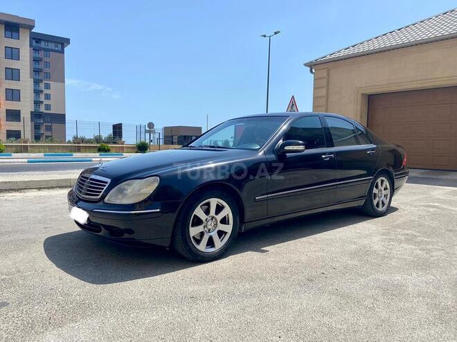 Mercedes S 320 2001, 394,500 km - 3.2 l - Bakı