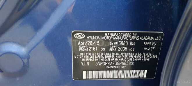 Hyundai Elantra 2015, 118,000 km - 1.8 л - Bakı