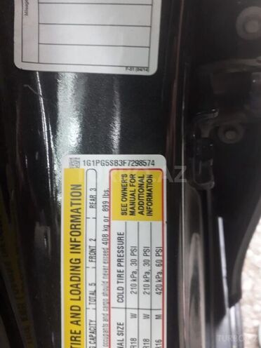 Chevrolet Cruze 2015, 125,000 km - 1.4 l - Bakı