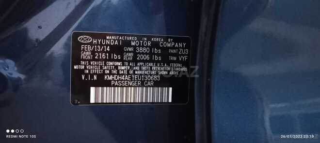Hyundai Elantra 2014, 76,000 km - 1.8 l - Bakı