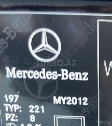 Mercedes S 500 2012, 130,000 km - 4.7 l - Bakı