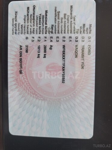 Ford Transit 2010, 189,610 km - 2.2 l - Bakı