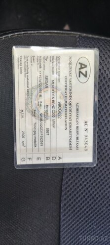 Mercedes C 230 1997, 295,000 km - 2.3 л - Bakı
