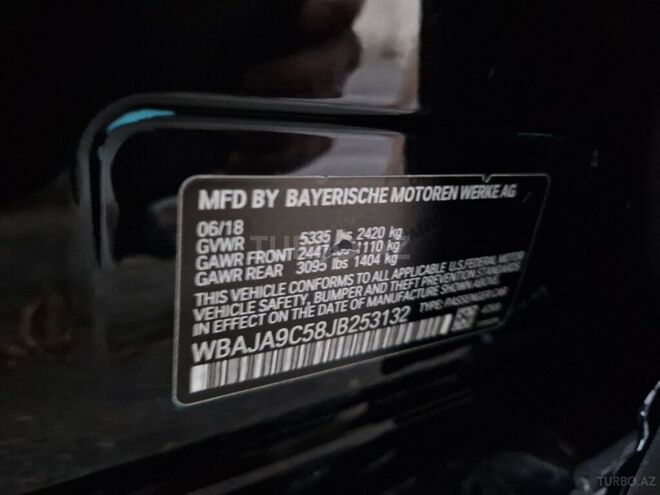 BMW 530e 2018, 68,000 km - 2.0 l - Bakı