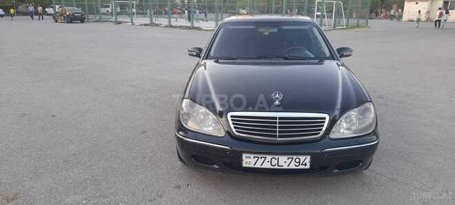 Mercedes S 320 2001, 459,224 km - 3.2 l - Bakı