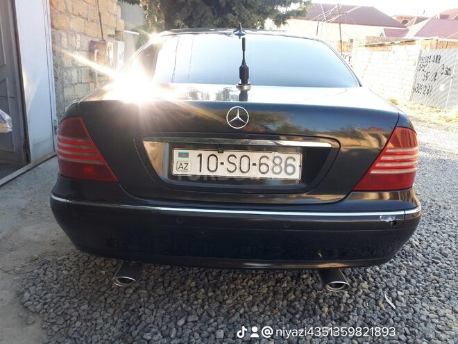 Mercedes S 320 2001, 395,965 km - 3.2 l - Bakı