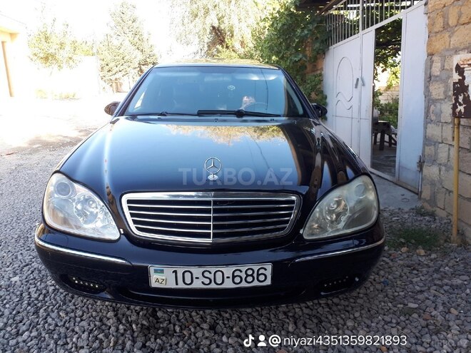 Mercedes S 320 2001, 395,965 km - 3.2 l - Bakı