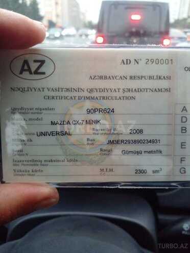 Mazda CX-7 2008, 152,000 km - 2.3 л - Bakı