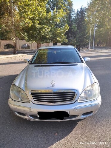 Mercedes S 320 2001, 240,000 km - 3.2 л - Mingəçevir