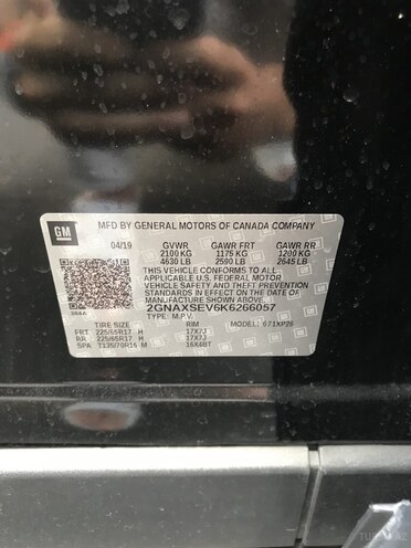 Chevrolet Equinox 2019, 44,000 km - 1.5 л - Bakı