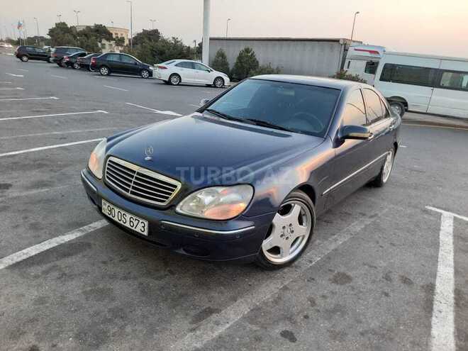 Mercedes S 320 1999, 220,000 km - 3.2 л - Sumqayıt