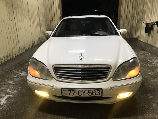 Mercedes S 320 2000, 321,950 km - 3.2 l - Bakı