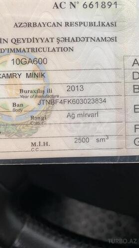 Toyota Camry 2013, 560,000 km - 2.5 l - Bakı