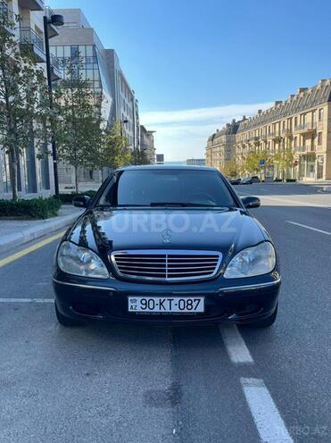 Mercedes S 320 2000, 187,283 km - 3.2 l - Bakı