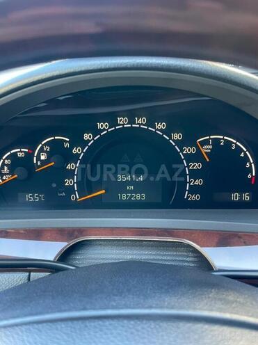 Mercedes S 320 2000, 187,283 km - 3.2 l - Bakı