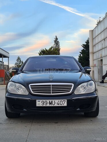 Mercedes S 320 2002, 270,000 km - 3.2 л - Bakı