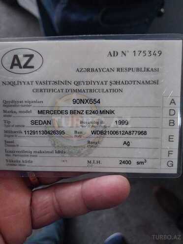 Mercedes C 240 1999, 258,660 km - 2.4 l - Bərdə