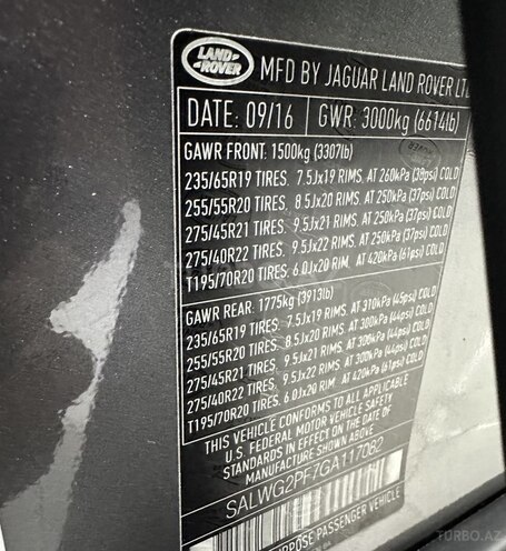 Land Rover RR Sport 2016, 68,000 km - 3.0 l - Bakı